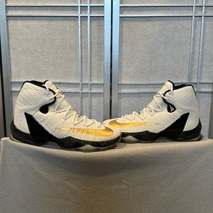 Nike, LeBron James elite 13 basketball shoes.